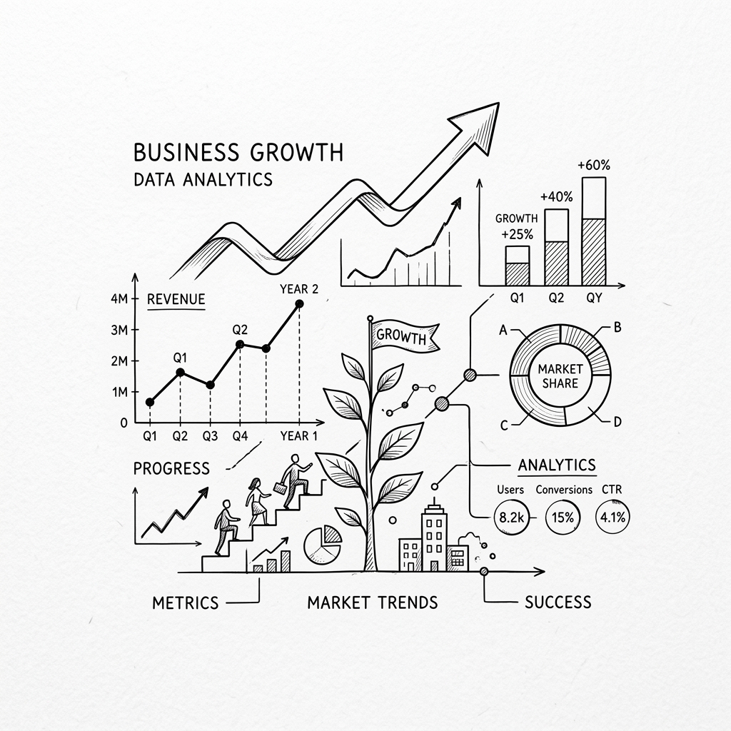 Business Growth Illustration
